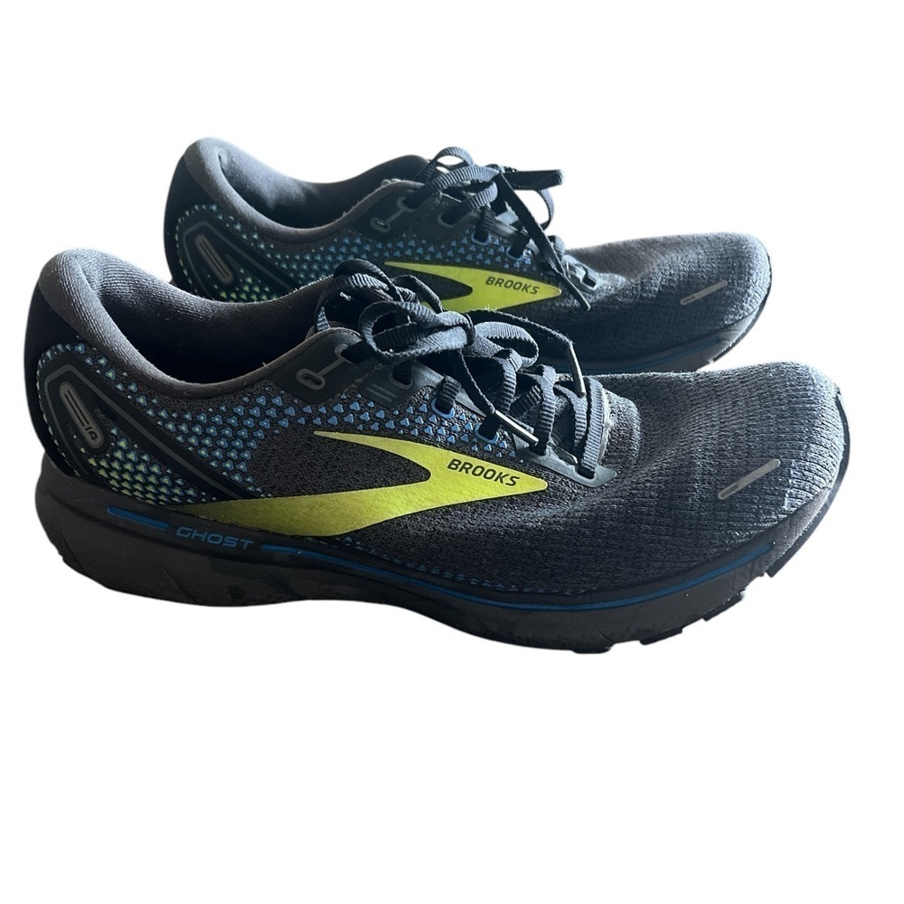 Brooks Ghost 14 Men’s Size 11 Grey Running Sneakers Cushioned Athletic
